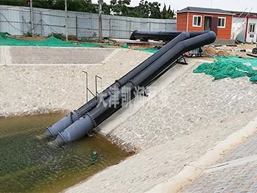 Potopna aksialna pretočna črpalka Cangzhou 600 tipa Sled